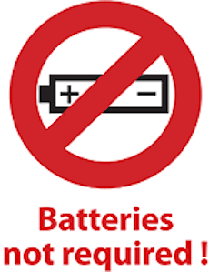 batteries required included
