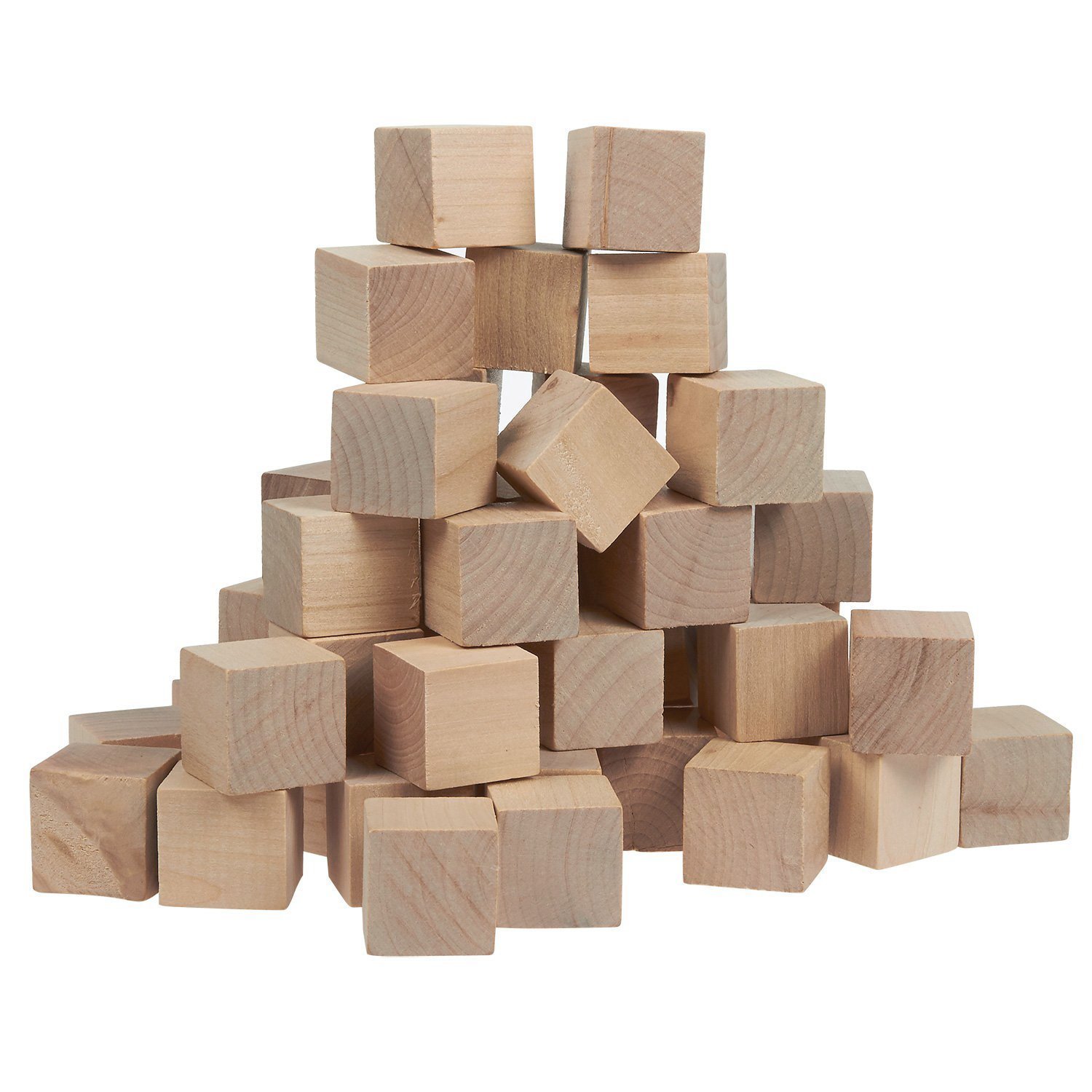 plain wooden blocks to decorate