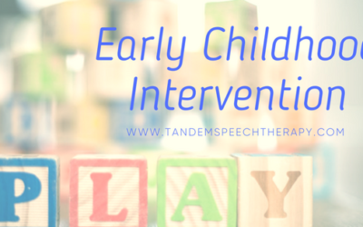 Early Childhood Intervention