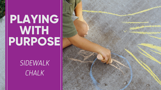 Playing With Purpose: Sidewalk Chalk • Tandem Speech Therapy