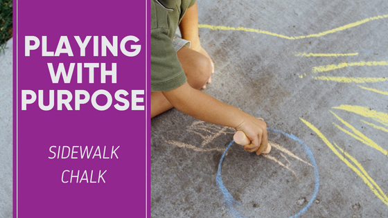 Playing With Purpose: Sidewalk Chalk • Tandem Speech Therapy, Austin, TX