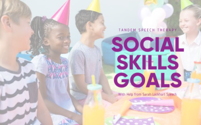 Social Skills Goals