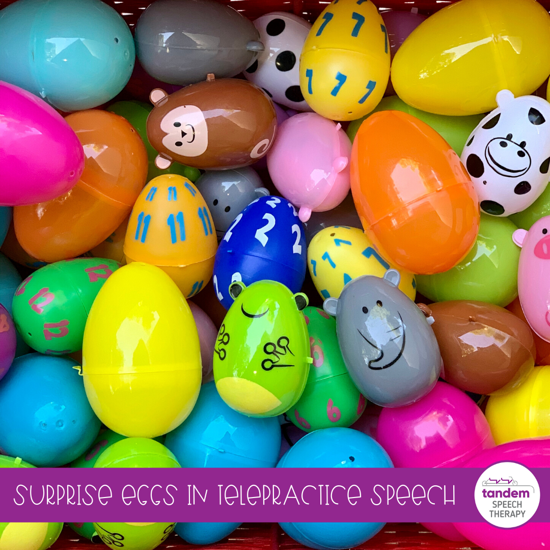 surprise eggs speech therapy