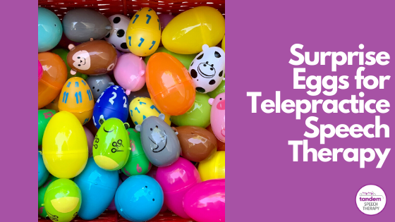 surprise eggs speech therapy