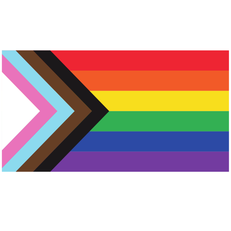 LGBTQ+ progress pride flag